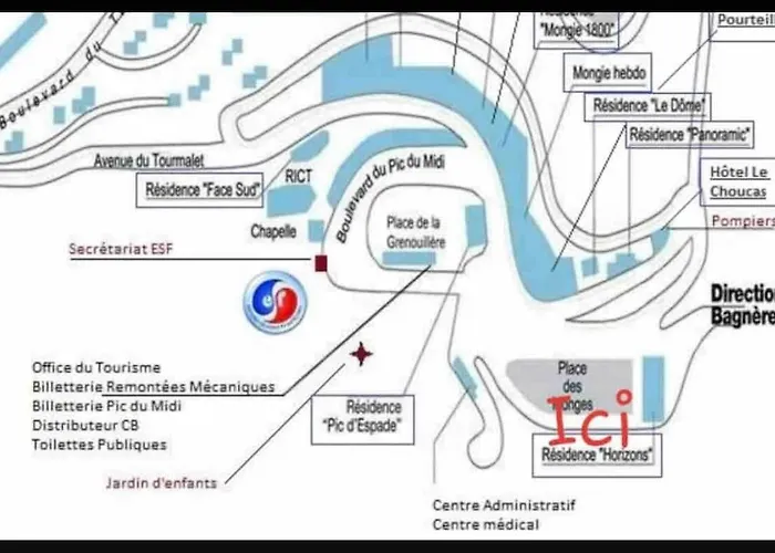 Διαμέρισμα Appt Chaleureux 2 - 4 Personnes Au Pied Des Pistes - Draps Et Linges De Toilette Non Fournis - Menage Non Inclus